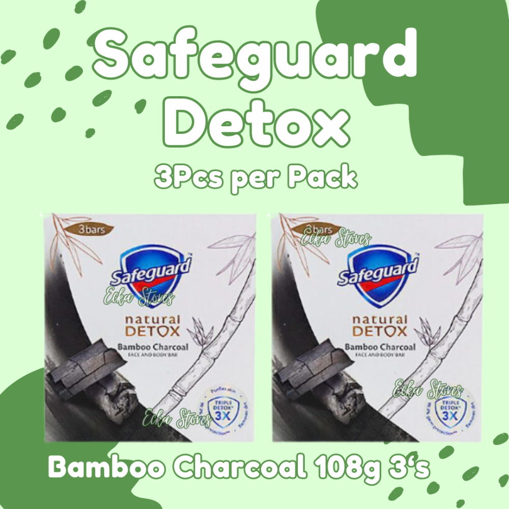 Safeguard Detox Soap 108g 3pcs Per Box