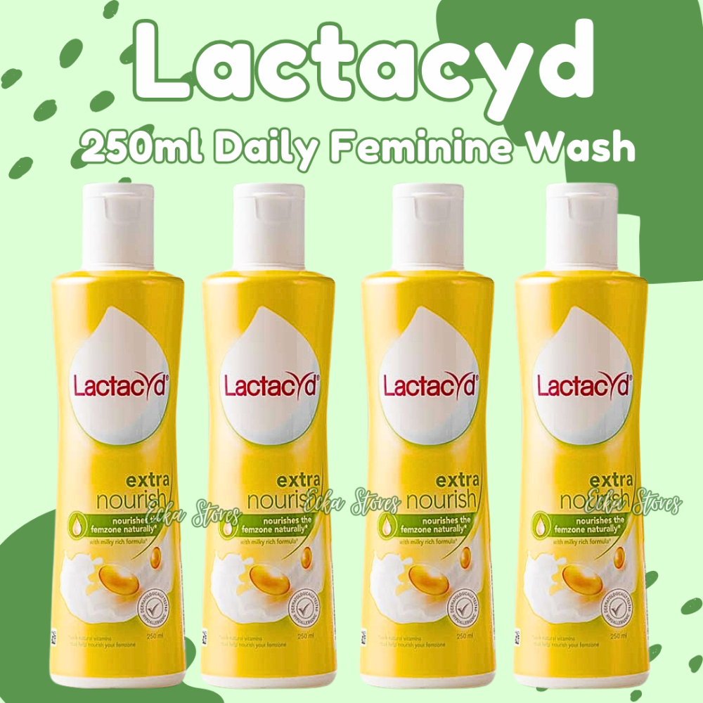 LACTACYD FEMININE WASH 250ML EXTRA Milky NOURISHING