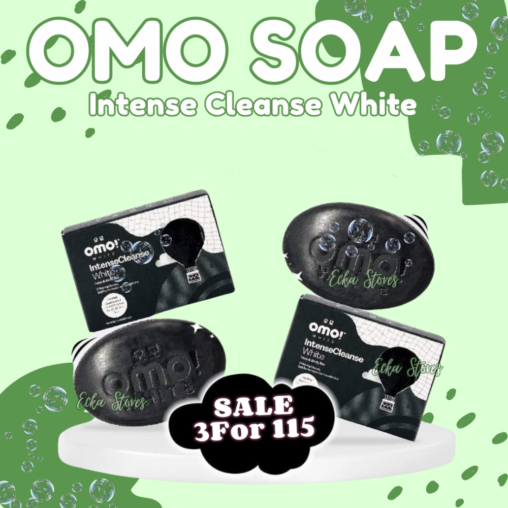 Omo charcoal Soap Bundle 3pcs