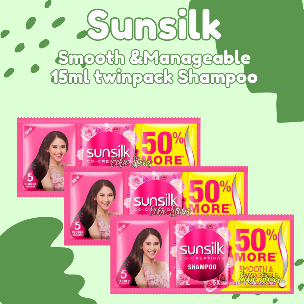 Sunsilk Shampoo Smooth and Manageable for Smoothness 11+1