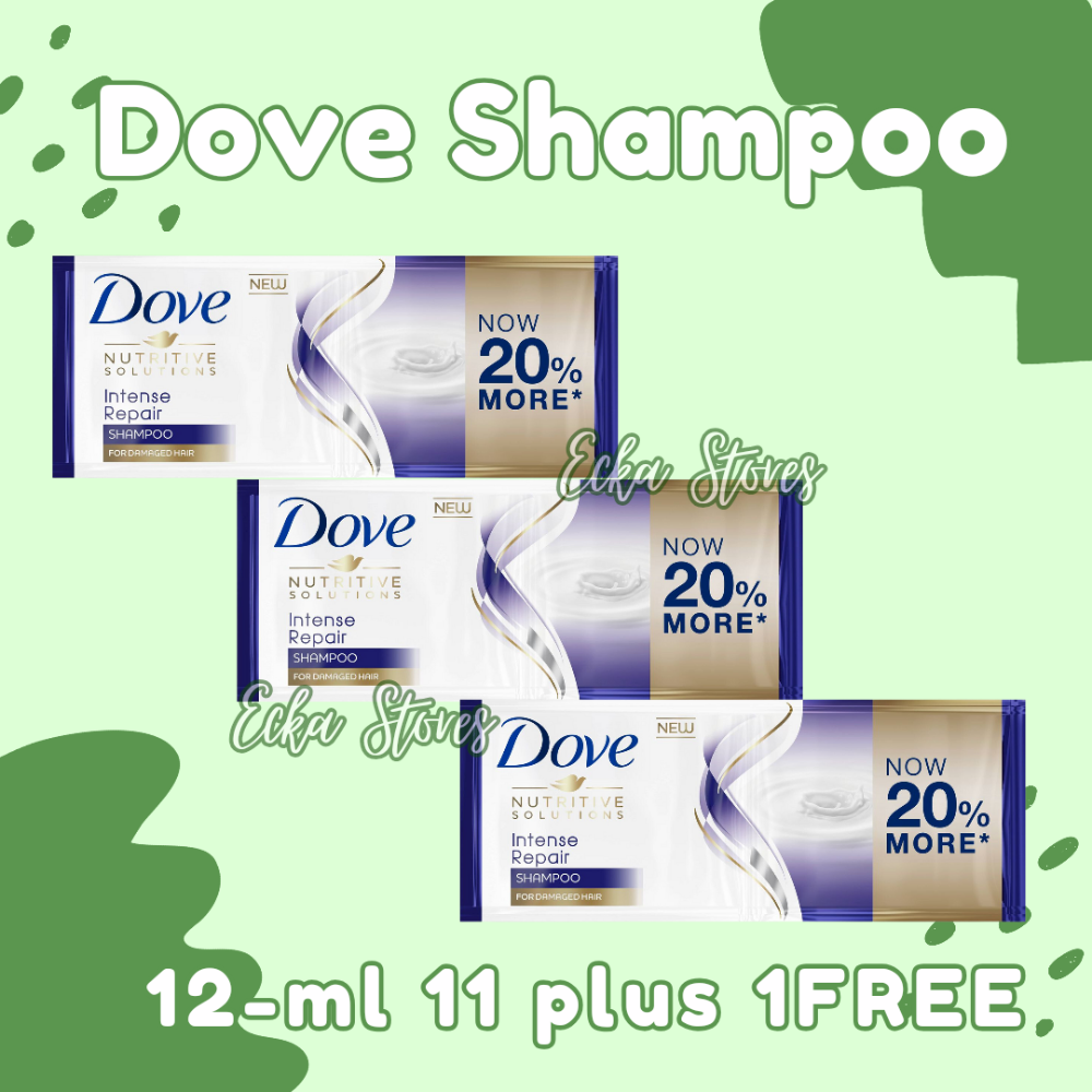 Dove Shampoo Intense Repair 12ml 11+1