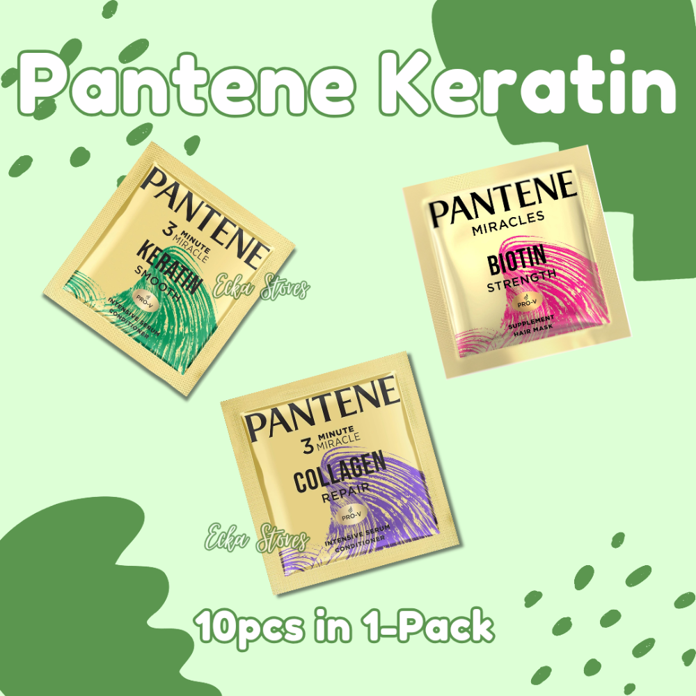Pantene Keratin Conditioner Smooth And Silky Hair 13ml