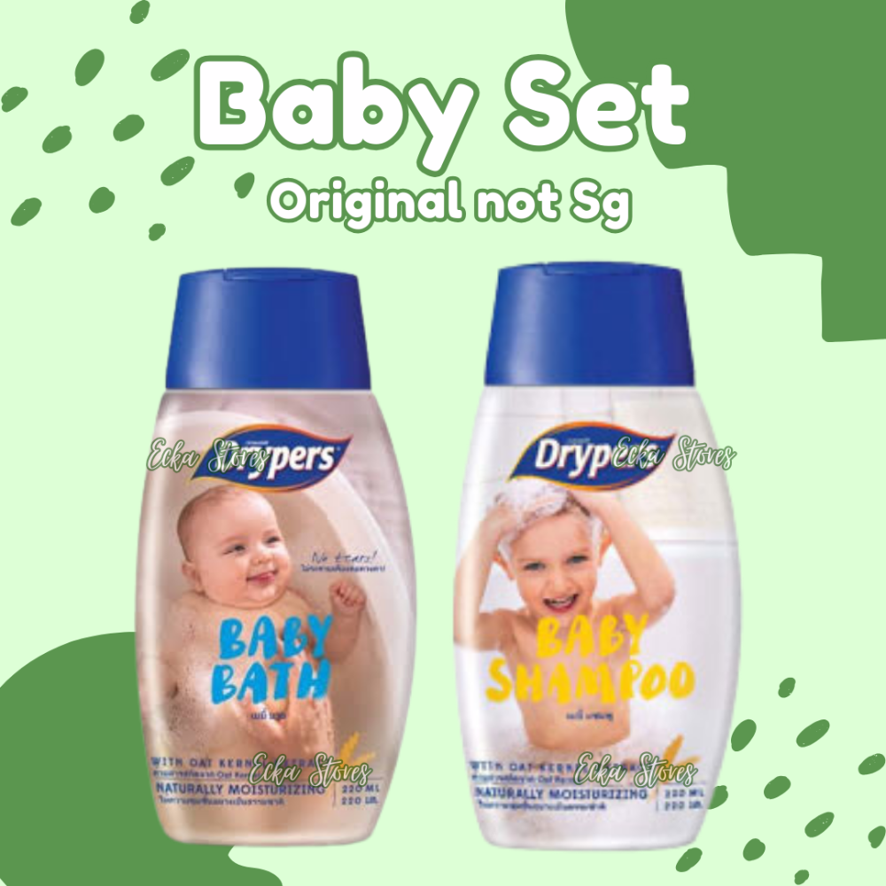 ￼DRYPERS BABY BATH AND SHAMPOO 220ML