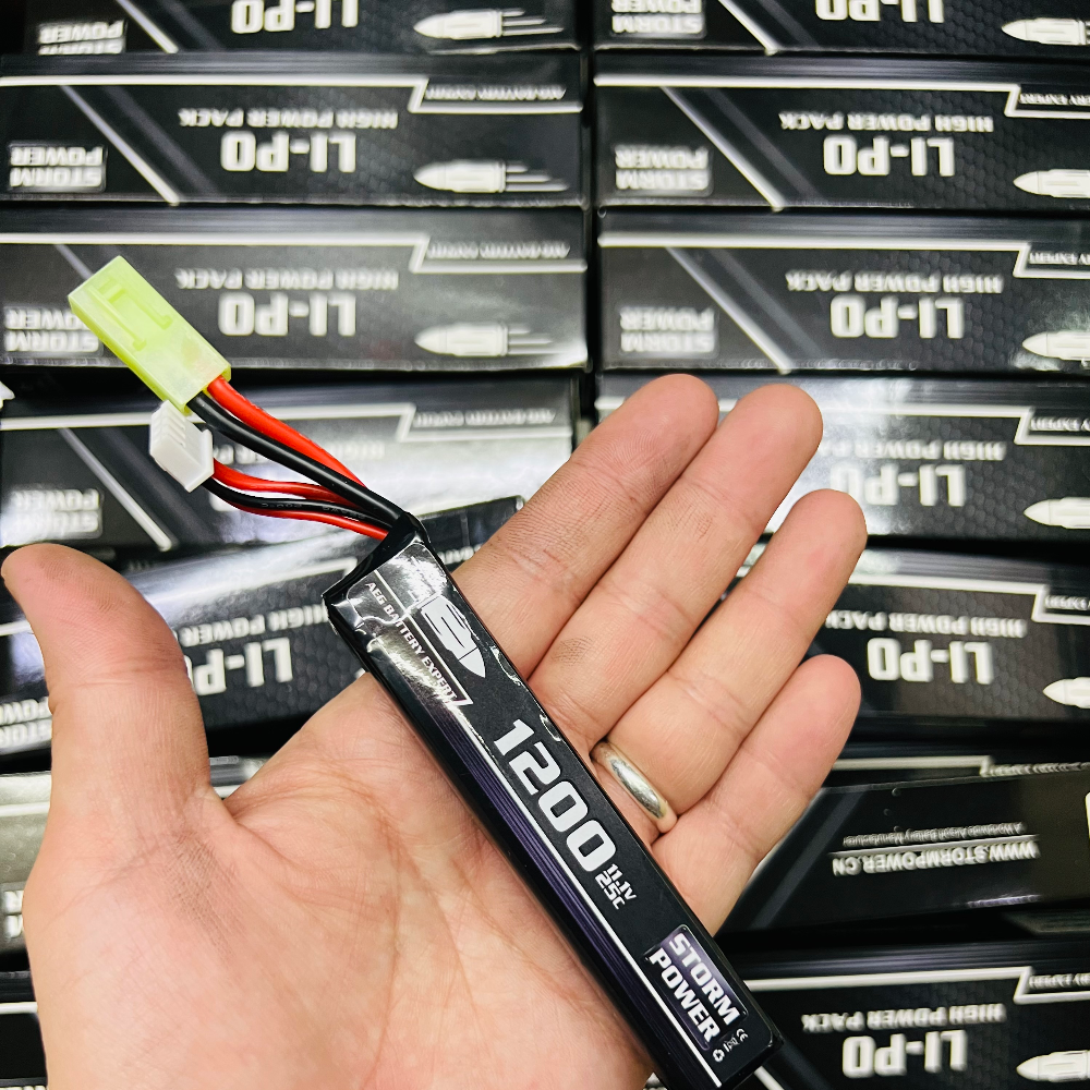 STORM POWER 1200MAH SMALL TOOTSIE LIPO BATT