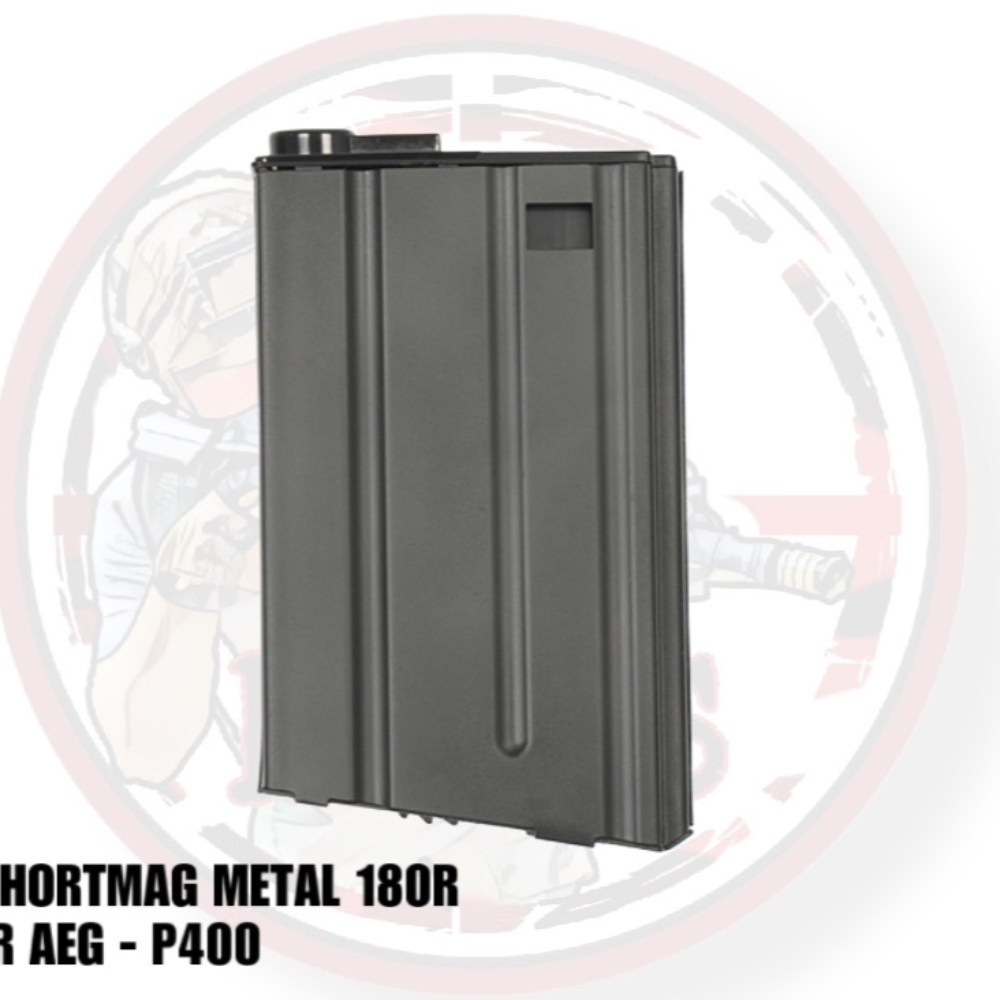 Battleaxe AEG Short Magazine Metal 180R
