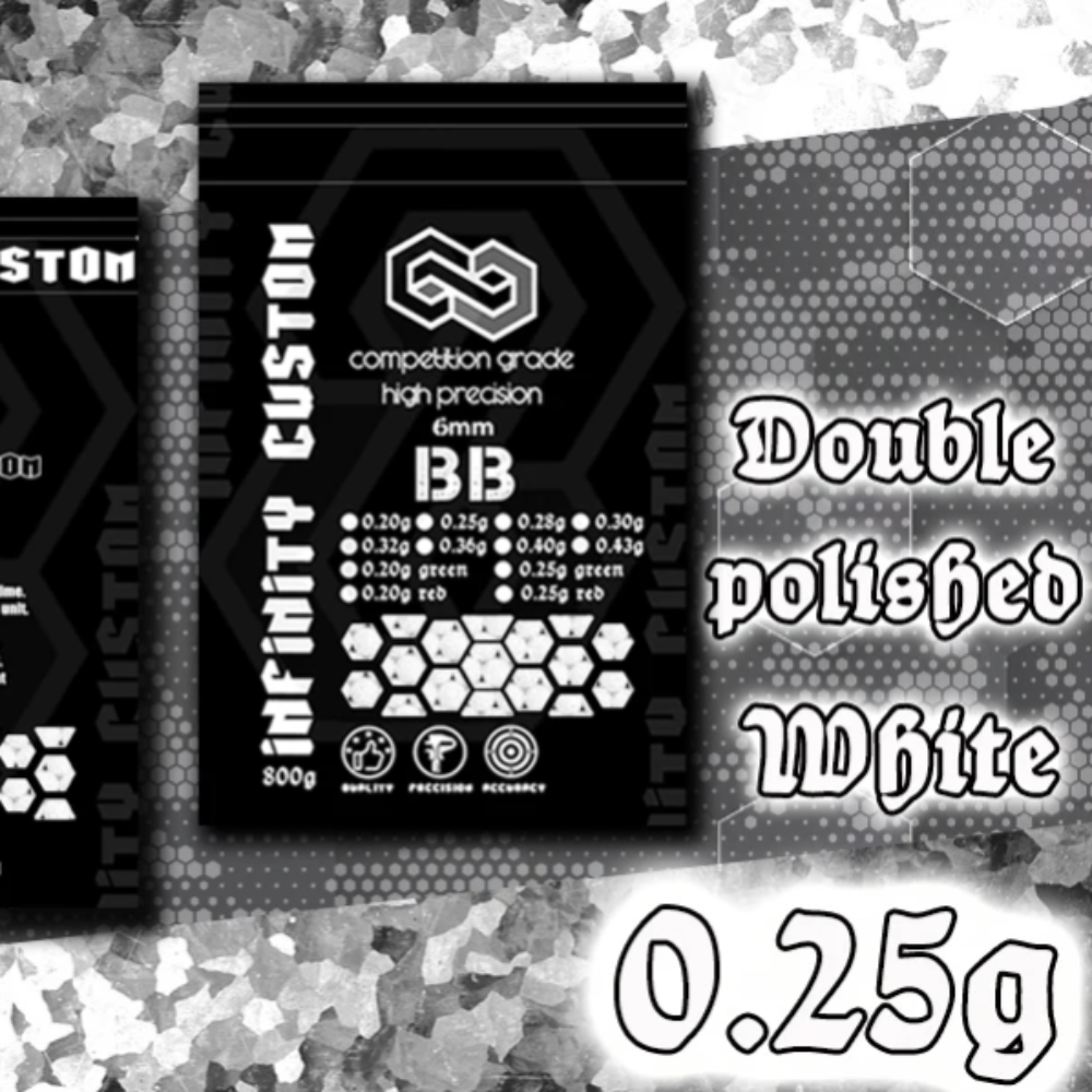 INFINITY CUSTOM 0.25BB WHITE