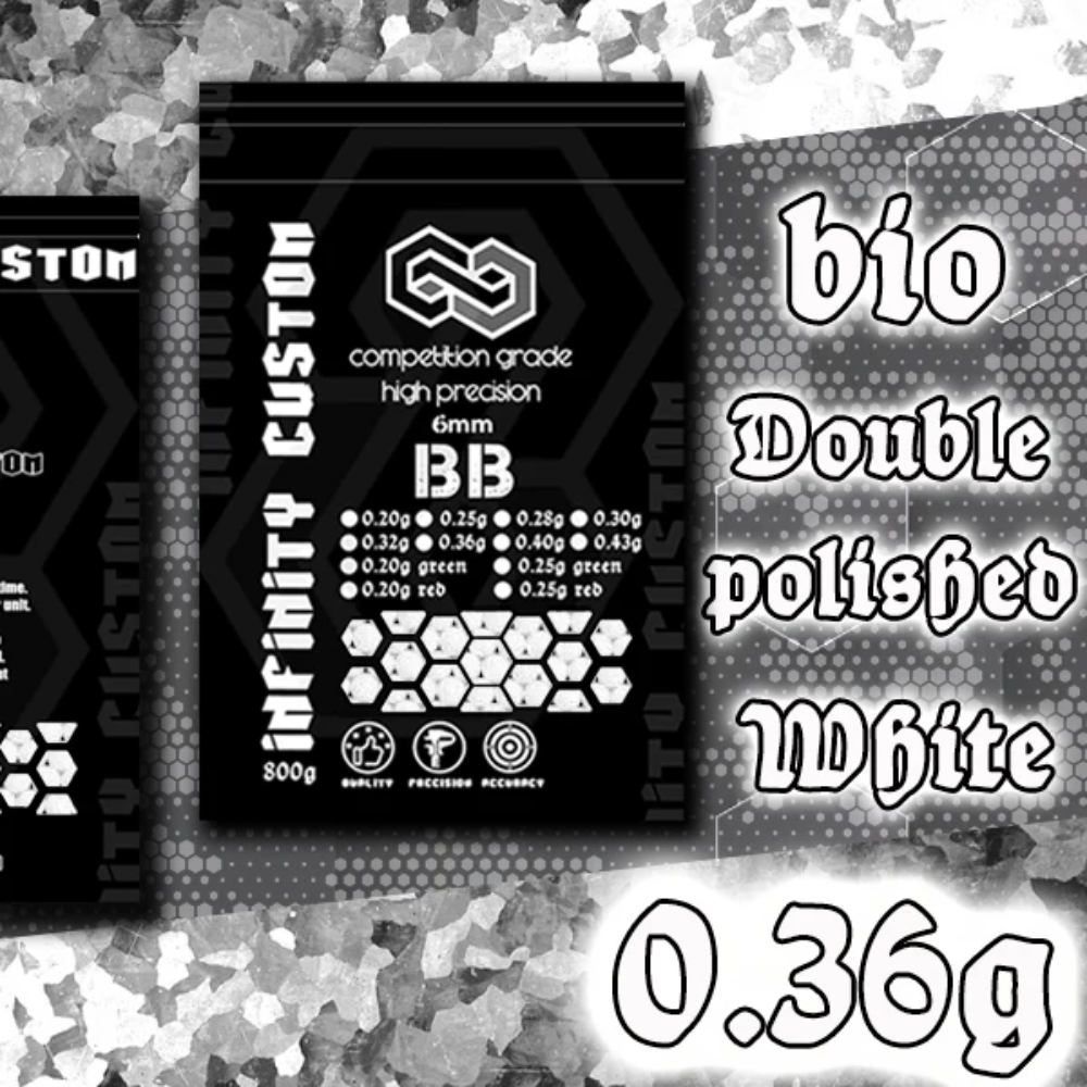 INFINITY CUSTOM 0.36BB WHITE