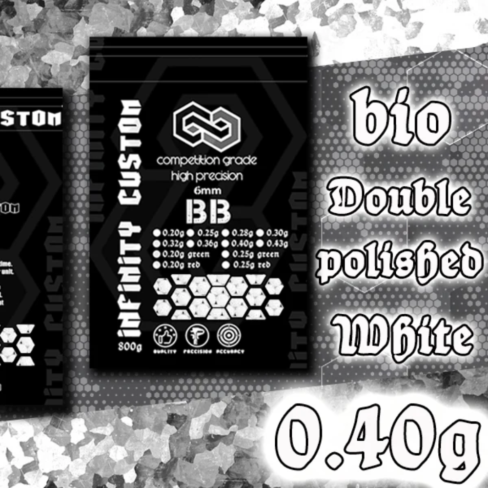 INFINITY CUSTOM 0.40BB WHITE