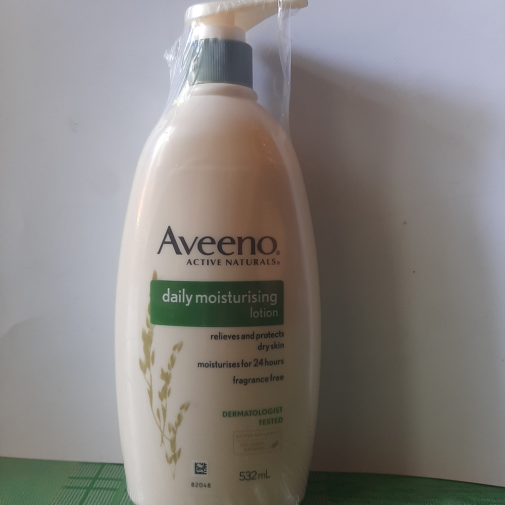 Aveeno Daily Moisturizing Lotion.