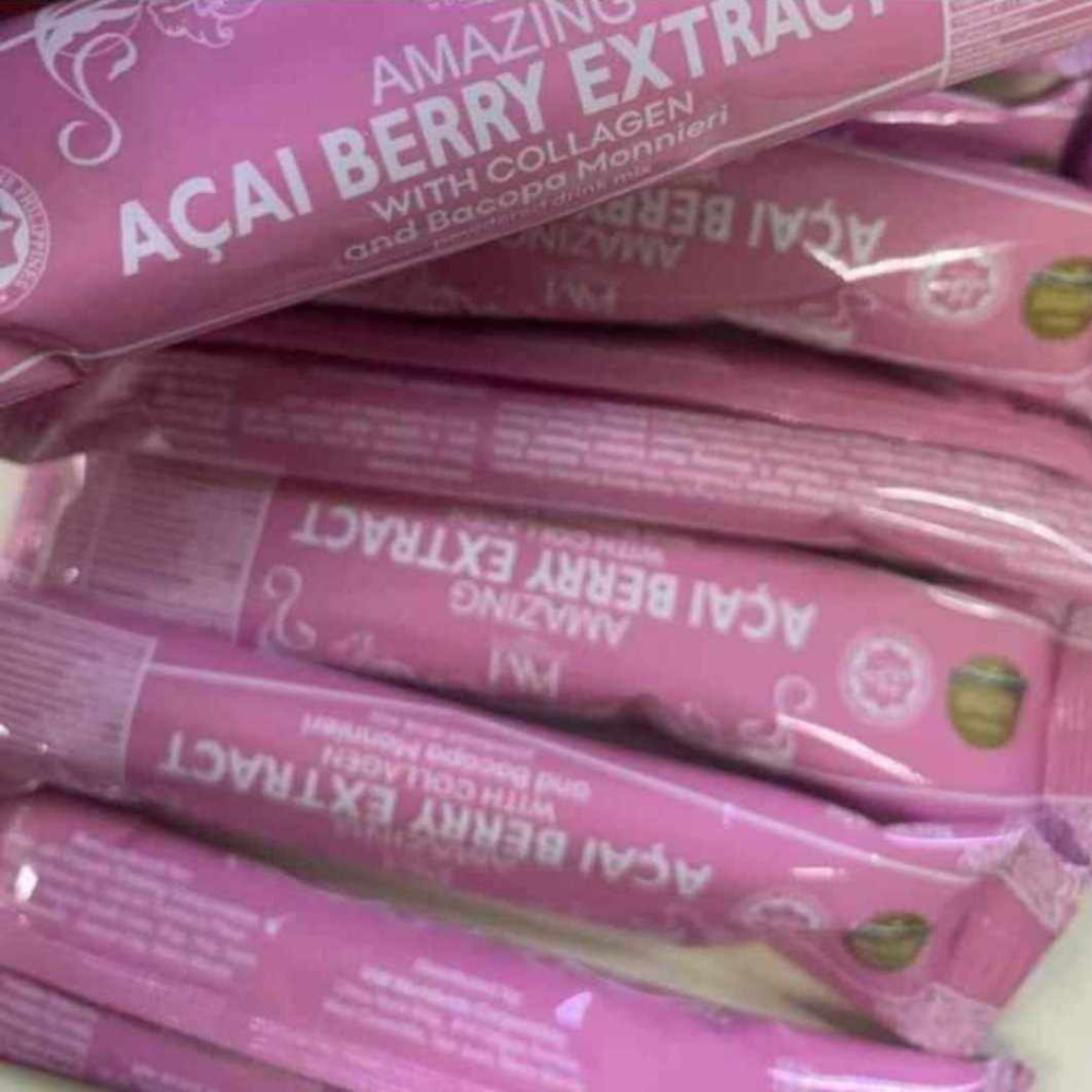 Amazing Acai Berry Extract with Collagen and Bacopa Monnieri