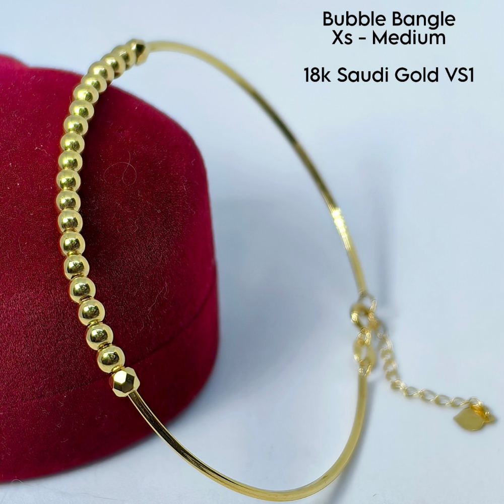 Bubble Bangle 18karat XS - MEdium