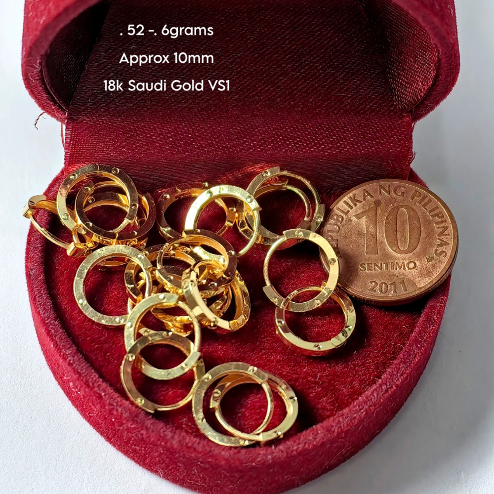 Ear Hugger 18k Saudi Gold Pawnable