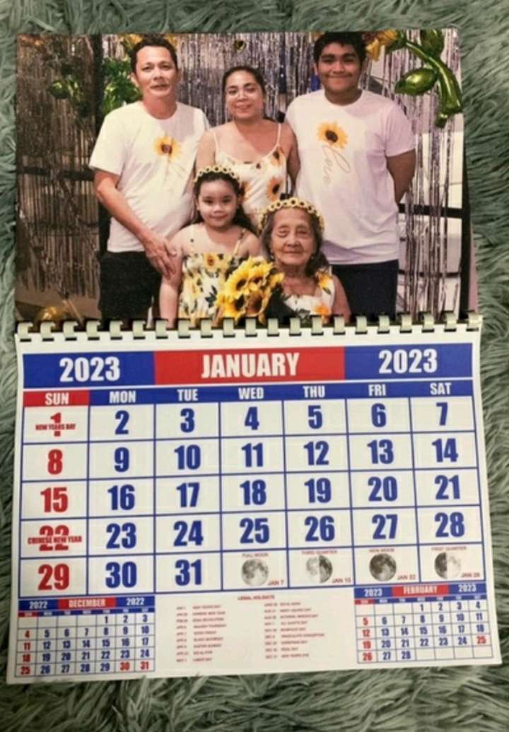 Customized Calendar 2023